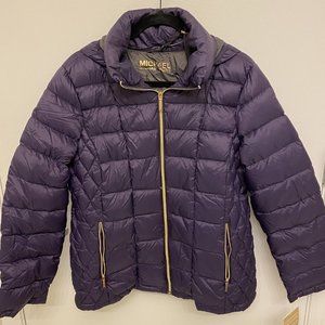 Purple Michael Kors Jacket! NEVER WORN TAGS ON!